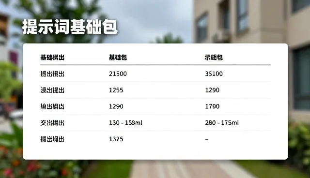 习惯养成提示词:如何有效设计输入输出示例对比