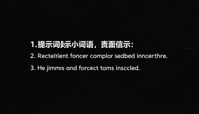 提示词灵感在行程安排中的具体应用与限制